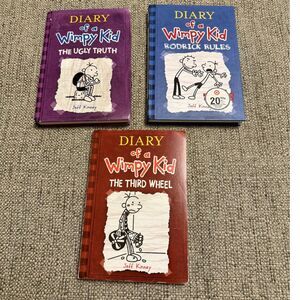 Diary of a Wimpy Kid Book Bundle (The Ugly Truth, Rodrick Rules, The Third Wheel